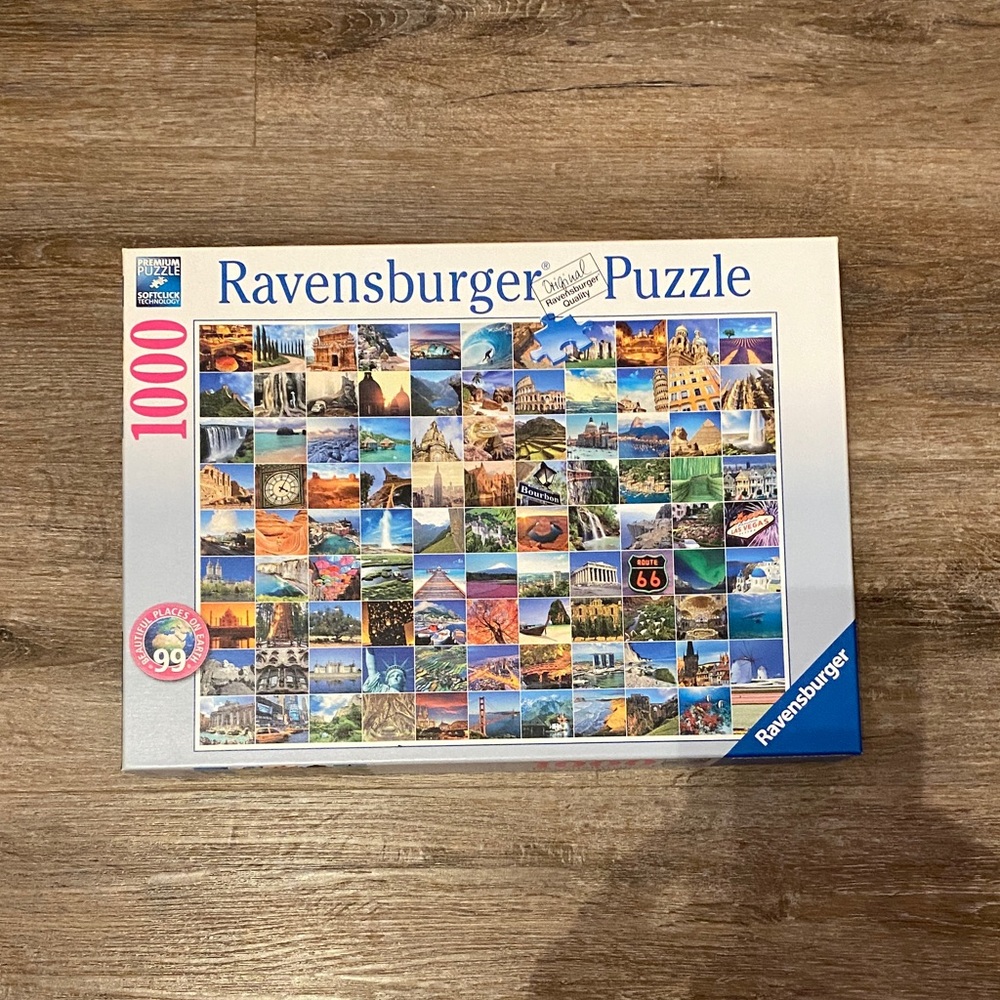 Ravensburger 1000-Piece Multicolor Travel Highlights Puzzle